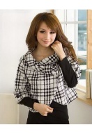Chequred chav coat